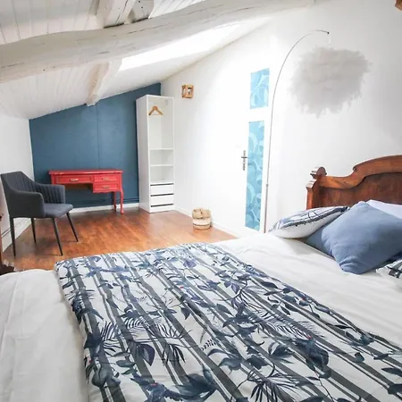 Belle Maison A Saint Cybard -fibre,jardin * 昂古莱姆